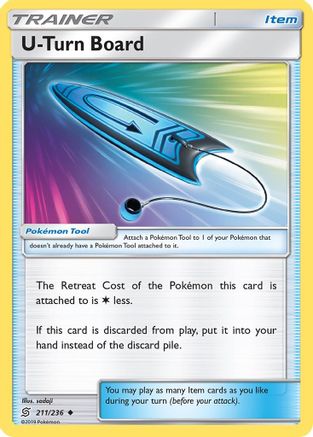 U-Turn Board 211  SM  Unified Minds - Uncommon