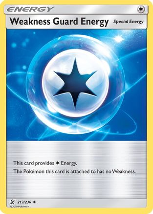 Weakness Guard Energy 213  SM  Unified Minds - Uncommon