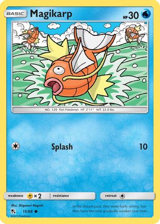 Magikarp 015  Hidden Fates - Common