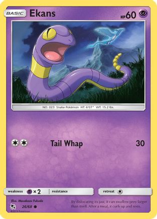 Ekans (26) 026  Hidden Fates - Common