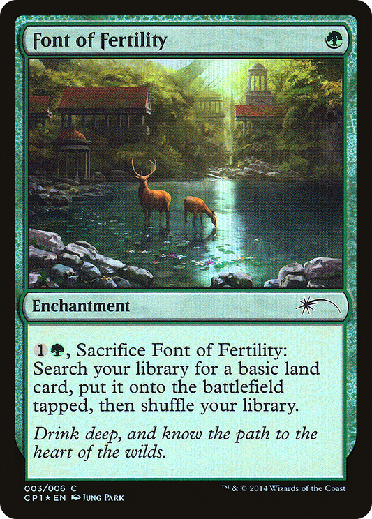 Font of Fertility [Magic 2015 Clash Pack]
