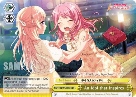 An Idol that Inspires (BD/W63-E024 CR) - BanG Dream! Girls Band Party! Vol.2