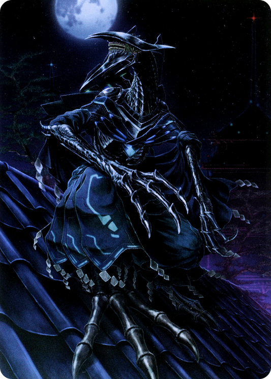 Jin-Gitaxias, Progress Tyrant // Jin-Gitaxias, Progress Tyrant (ANEO-052) - Neon Dynasty Art Series (Borderless)