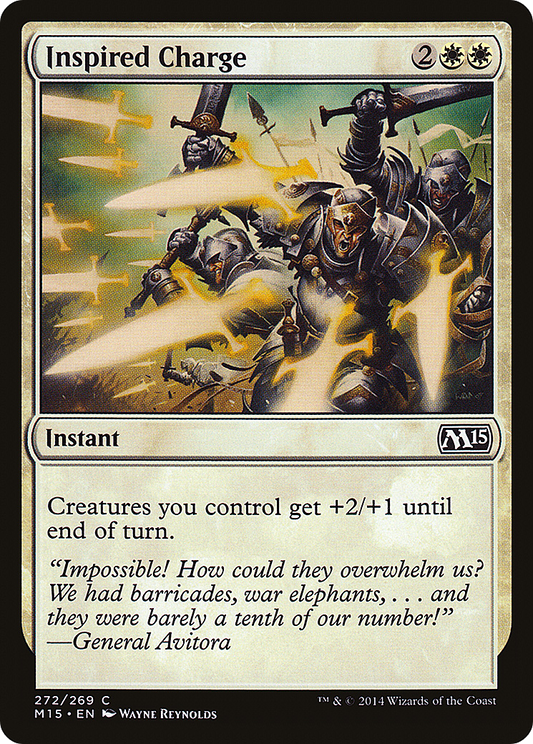 Inspired Charge (M15-272) - Magic 2015 Foil