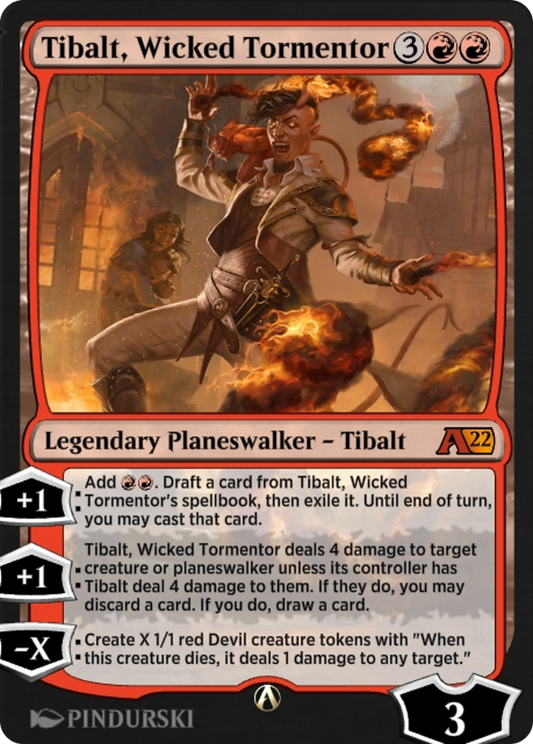 Tibalt, Wicked Tormentor (Y22-043) - Alchemy: Innistrad
