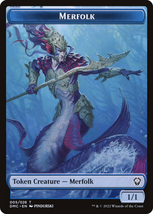 Merfolk (TDMU-005) - Dominaria United Tokens