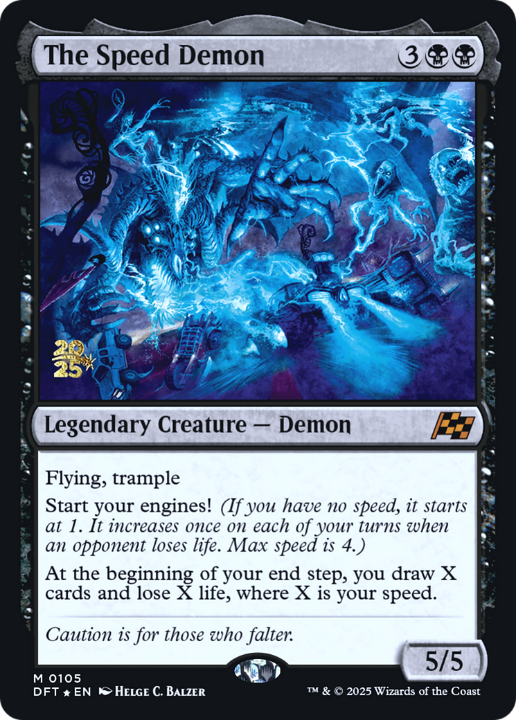 The Speed Demon [Aetherdrift Prerelease Promos]