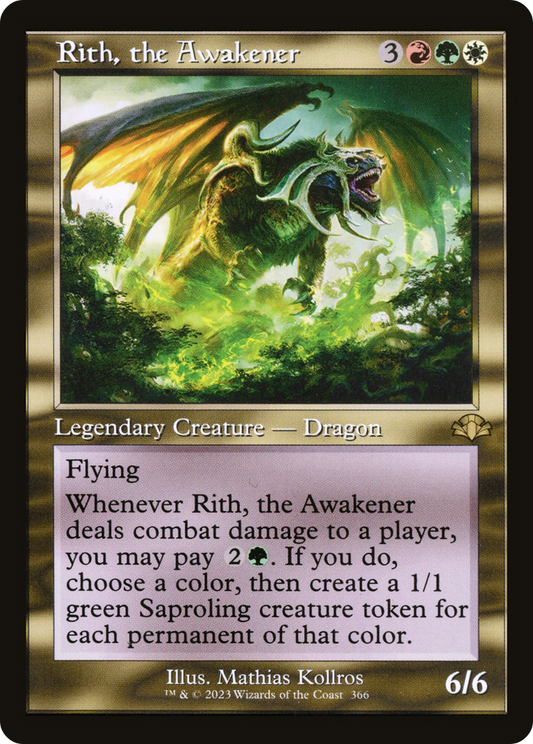 Rith, the Awakener (Retro Frame) (DMR-366) - Dominaria Remastered