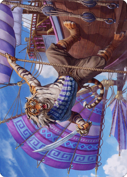 Jedit Ojanen, Mercenary // Jedit Ojanen, Mercenary (ADMU-048) - Dominaria United Art Series (Borderless)