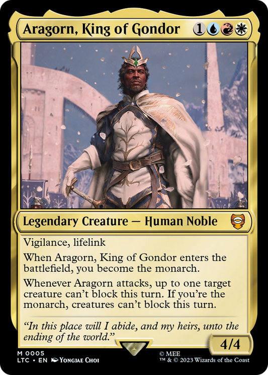 Aragorn, King of Gondor [The Lord of the Rings: Tales of Middle-Earth Commander]