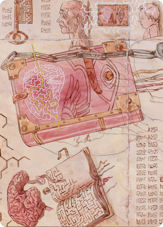 Mazemind Tome // Mazemind Tome (ABRO-066) - The Brothers' War Art Series (Borderless) Foil