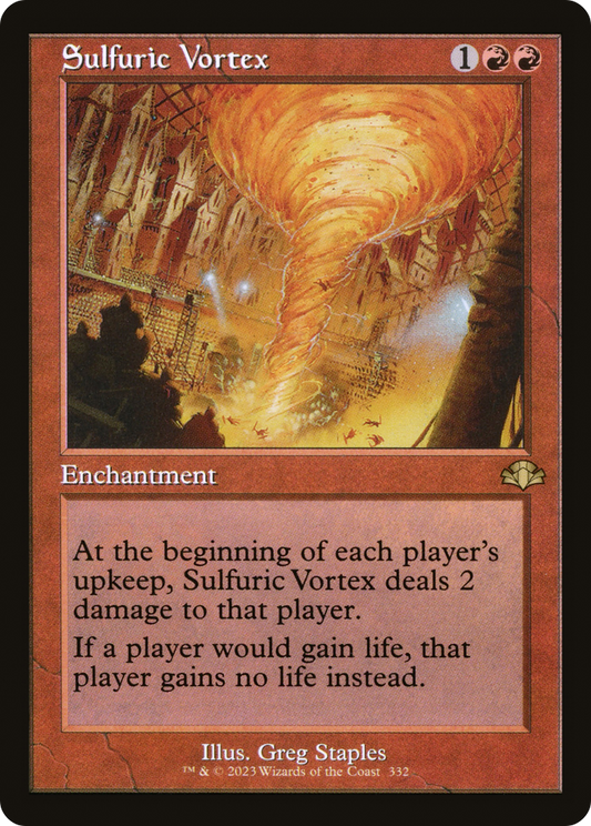 Sulfuric Vortex (Retro Frame) (DMR-332) - Dominaria Remastered Foil