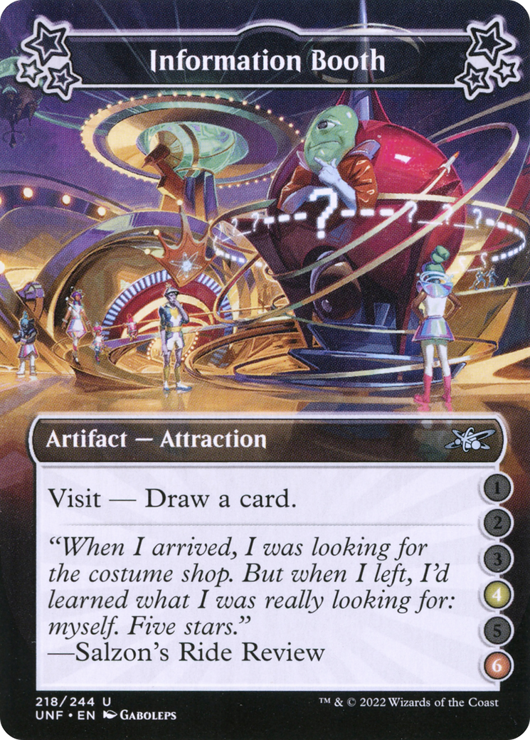 Information Booth (UNF-218) - Unfinity Foil