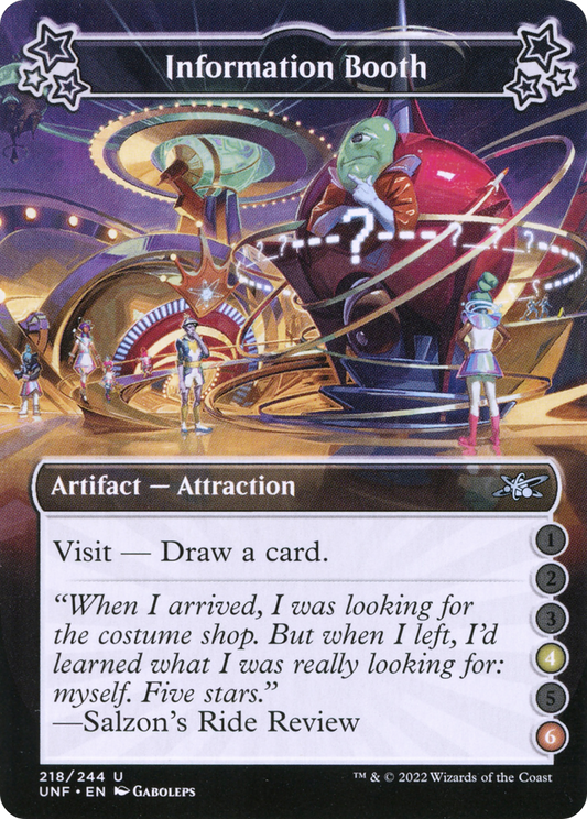 Information Booth (UNF-218) - Unfinity Foil