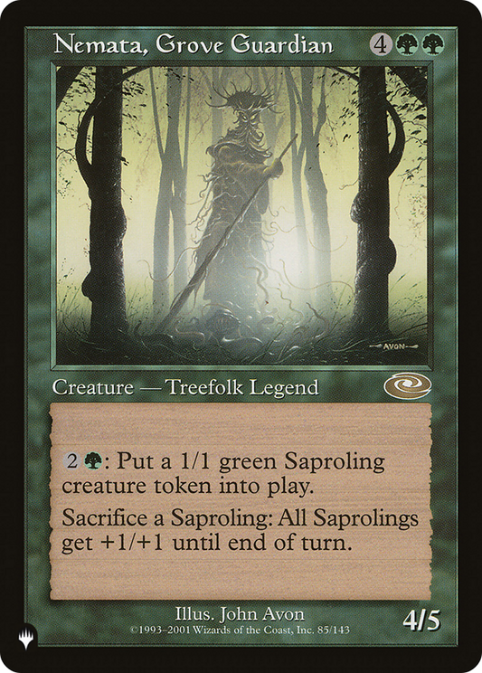 Nemata, Grove Guardian (LIST-PLS-85) - The List