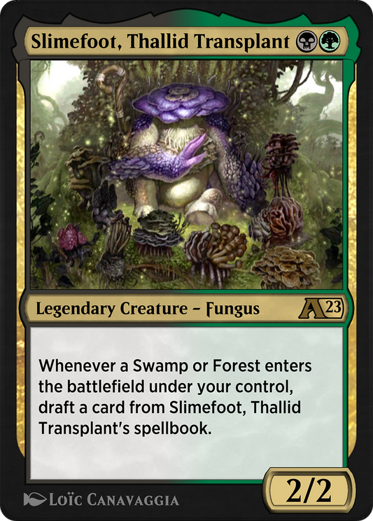 Slimefoot, Thallid Transplant (YDMU-026) - Alchemy: Dominaria