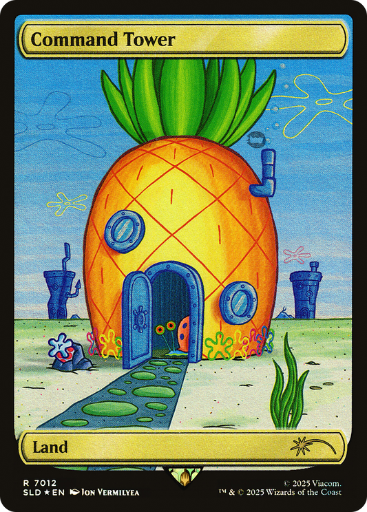 Command Tower (7012) (Rainbow Foil) [Secret Lair Drop Series]