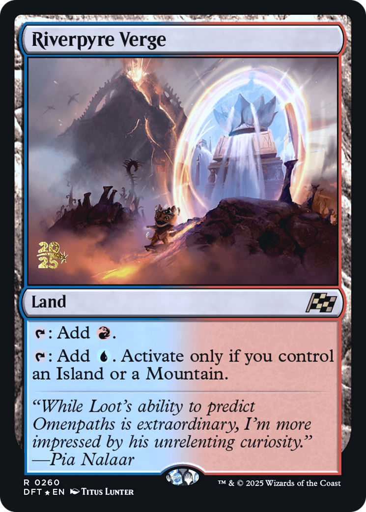 Riverpyre Verge [Aetherdrift Prerelease Promos]
