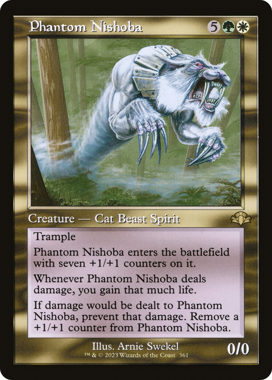 Phantom Nishoba (Retro Frame) (DMR-361) - Dominaria Remastered Foil