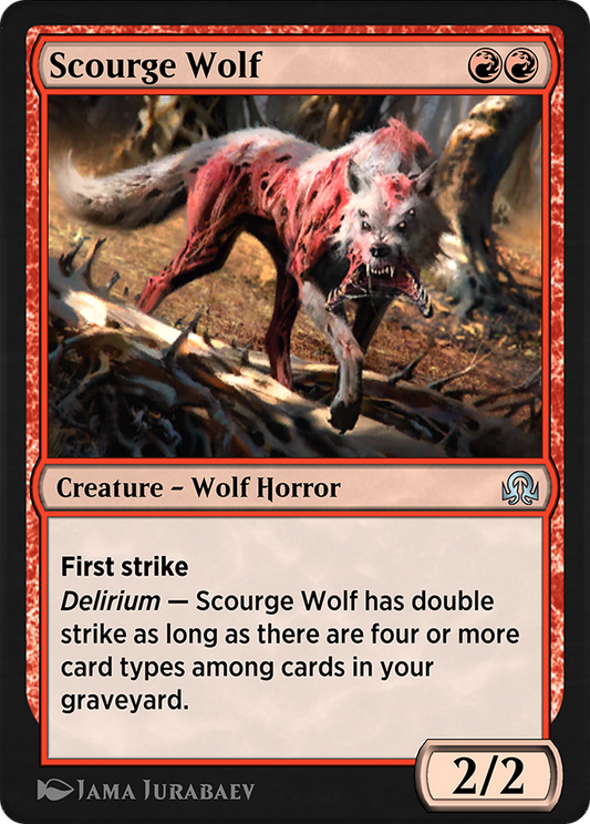 Scourge Wolf (SIR-175) - Shadows over Innistrad Remastered
