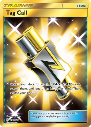 Tag Call (Secret) 270  - Holofoil SM  Cosmic Eclipse - Secret Rare