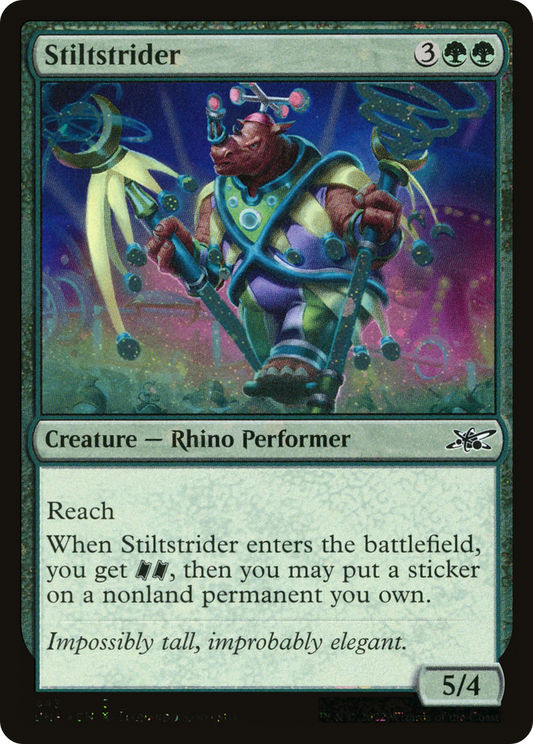 Stiltstrider (Galaxy Foil) (UNF-443) - Unfinity Foil