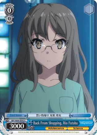 Back From Shopping, Rio Futaba (SBY/W64-E092 C) - Rascal Does Not Dream of Bunny Girl Senpai