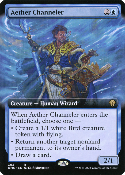Aether Channeler (Extended Art) [Dominaria United]