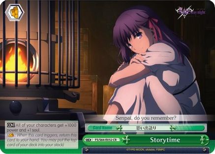 Storytime (FS/S64-E052 CR) - Fate/stay night [Heaven’s Feel]