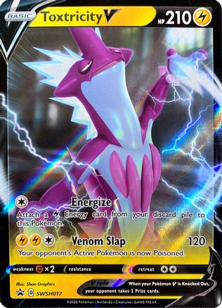 Toxtricity V SWSH017  - Holofoil SWSH Sword & Shield Promo Cards - Promo