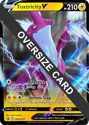 Toxtricity V - SWSH017  - Holofoil Jumbo Cards - Promo