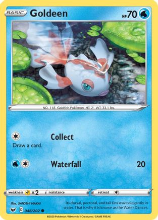 Goldeen (046) 046  SWSH01 Sword & Shield Base Set - Common