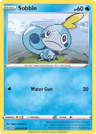 Sobble (054) 054  SWSH01 Sword & Shield Base Set - Common