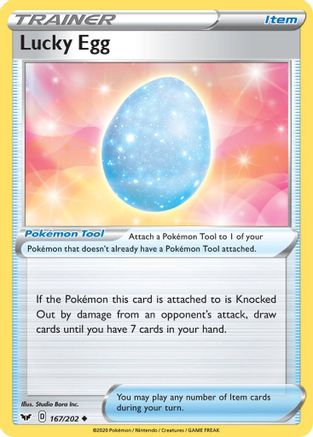 Lucky Egg 167  SWSH01 Sword & Shield Base Set - Uncommon