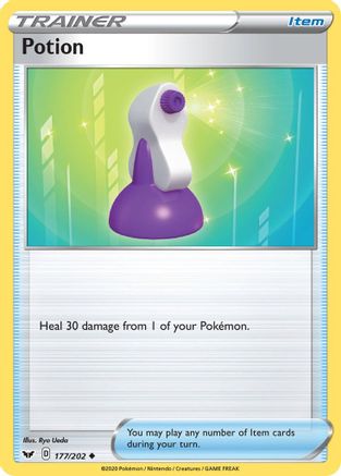 Potion 177  SWSH01 Sword & Shield Base Set - Uncommon