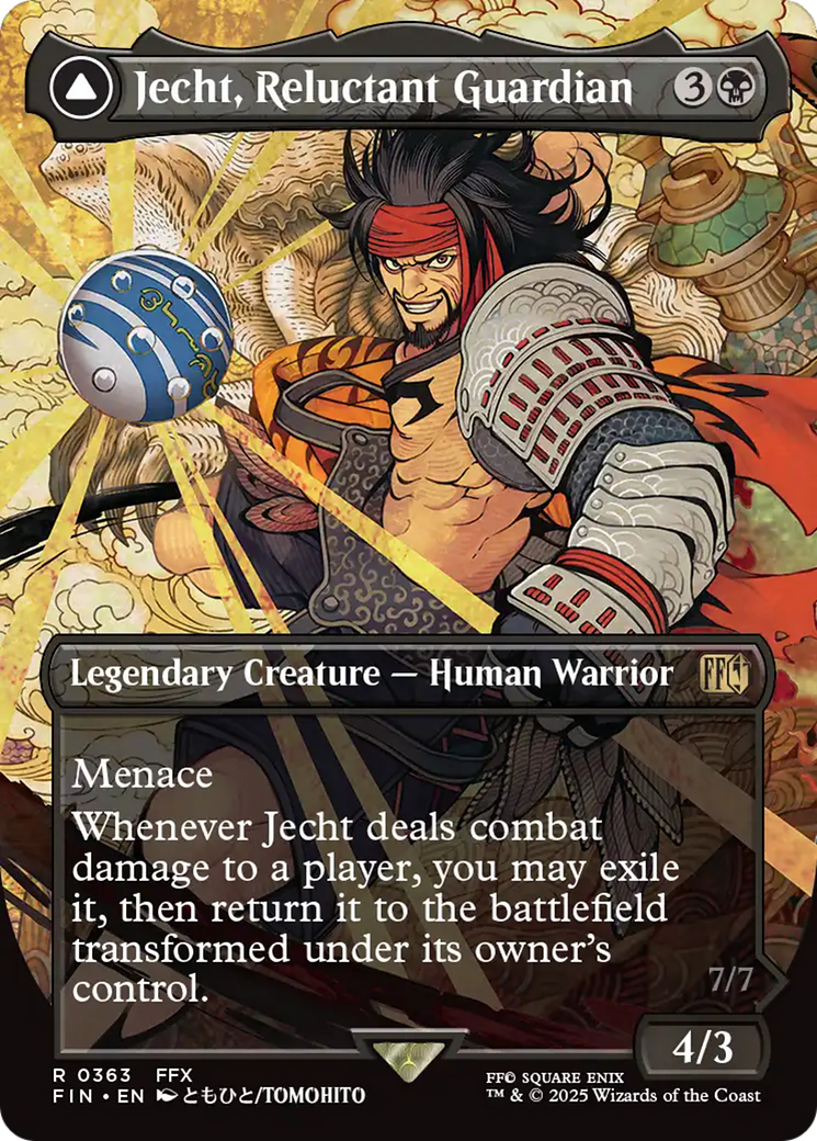 Jecht, Reluctant Guardian // Braska's Final Aeon (Borderless) [FINAL FANTASY]