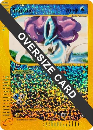 Suicune - 7/12/12  - Reverse Holofoil Jumbo Cards - Promo