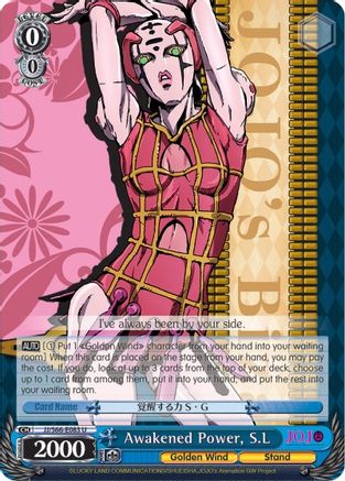 Awakened Power, S.L (JJ/S66-E083 U) - JoJo's Bizarre Adventure: Golden Wind