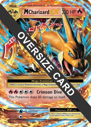 M Charizard EX - 13/106 (Form Y)/106  - Holofoil Jumbo Cards - Promo