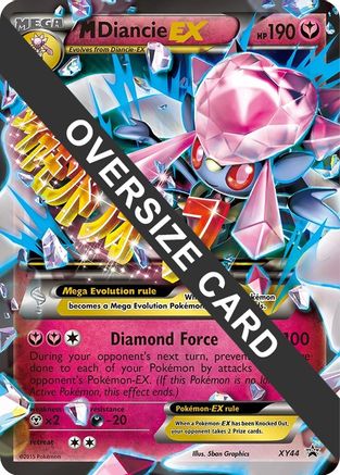 M Diancie EX - XY44  - Holofoil Jumbo Cards - Promo