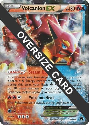 Volcanion - 26/114/114  - Holofoil Jumbo Cards - Promo