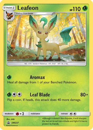 Leafeon SM237  SM Promos - Promo