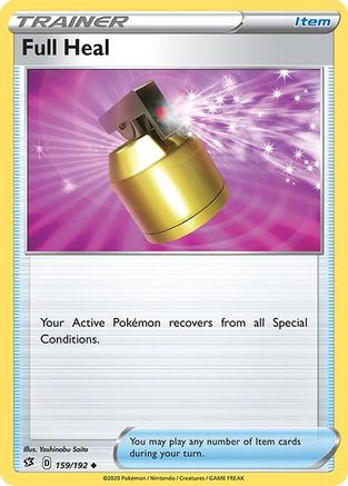 Full Heal 159/192  SWSH02 Rebel Clash - Uncommon