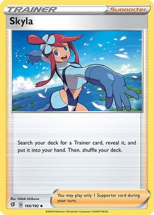 Skyla 166  SWSH02 Rebel Clash - Uncommon