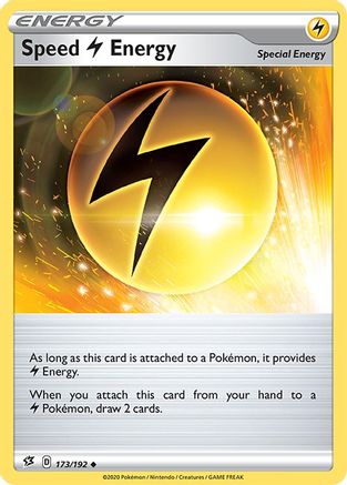 Speed L Energy 173  SWSH02 Rebel Clash - Uncommon