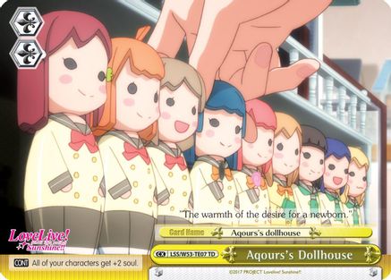 Aqours's Dollhouse (LSS/W53-TE07 TD) - Love Live! Sunshine!! Extra Booster