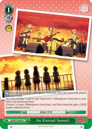 An Eternal Sunset (BD/W73-E045 U) - BanG Dream! Vol.2