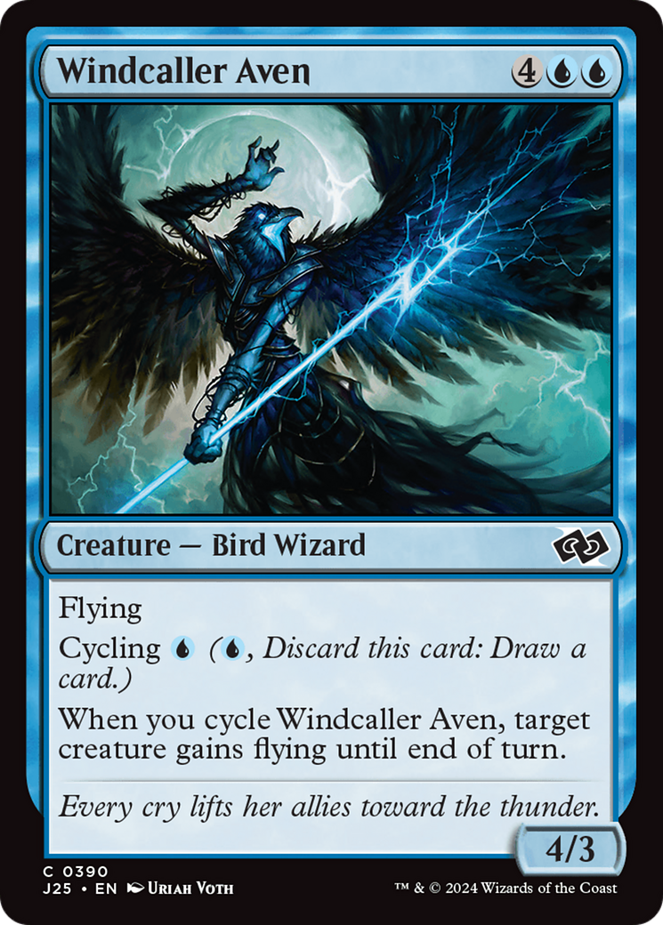 Windcaller Aven [Foundations Jumpstart]