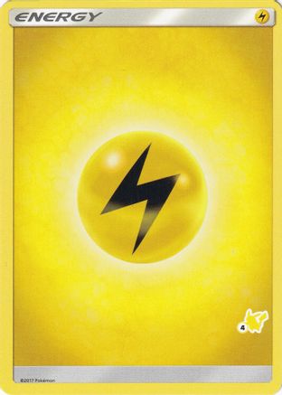Lightning Energy (#4 Pikachu Stamped)  Battle Academy - Promo