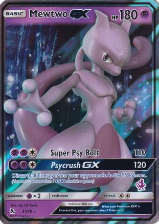 Mewtwo GX 031/68  - Holofoil Battle Academy - Promo